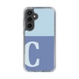 Slim Protection Case［ Original - initial two tone - C blue ］