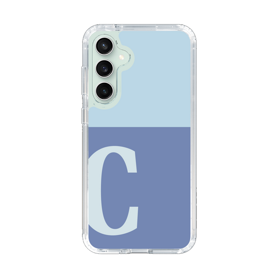 Slim Protection Case［ Original - initial two tone - C blue ］