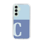 Slim Protection Case［ Original - initial two tone - C blue ］