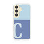 Slim Protection Case［ Original - initial two tone - C blue ］