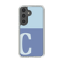 Slim Protection Case［ Original - initial two tone - C blue ］