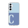 Slim Protection Case［ オリジナル - initial two tone - C blue ］