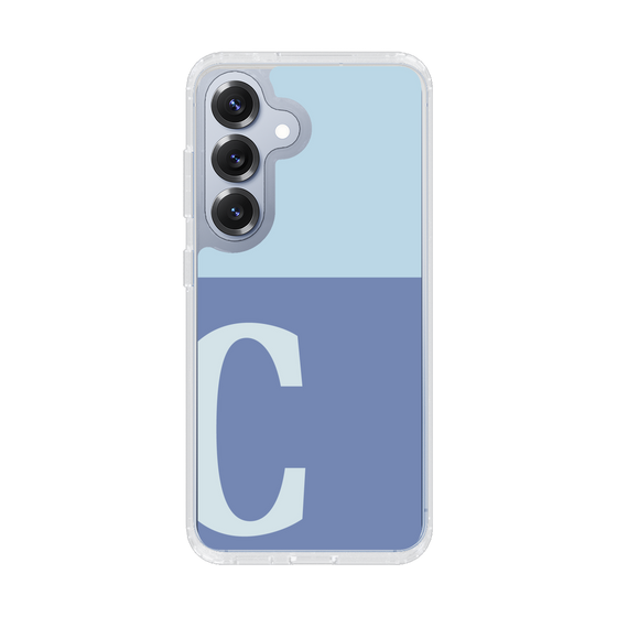 Slim Protection Case［ Original - initial two tone - C blue ］