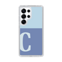 Slim Protection Case［ Original - initial two tone - C blue ］