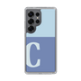 Slim Protection Case［ Original - initial two tone - C blue ］