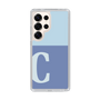 Slim Protection Case［ Original - initial two tone - C blue ］