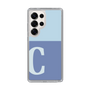 Slim Protection Case［ Original - initial two tone - C blue ］