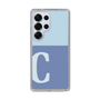 Slim Protection Case［ Original - initial two tone - C blue ］