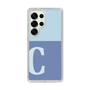 Slim Protection Case［ Original - initial two tone - C blue ］