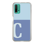 Slim Protection Case［ Original - initial two tone - C blue ］