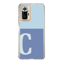 Slim Protection Case［ Original - initial two tone - C blue ］