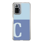 Slim Protection Case［ Original - initial two tone - C blue ］