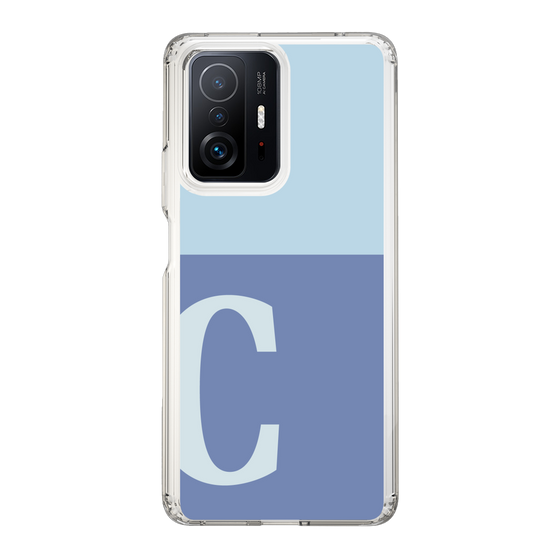 Slim Protection Case［ Original - initial two tone - C blue ］