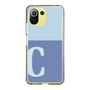 Slim Protection Case［ Original - initial two tone - C blue ］