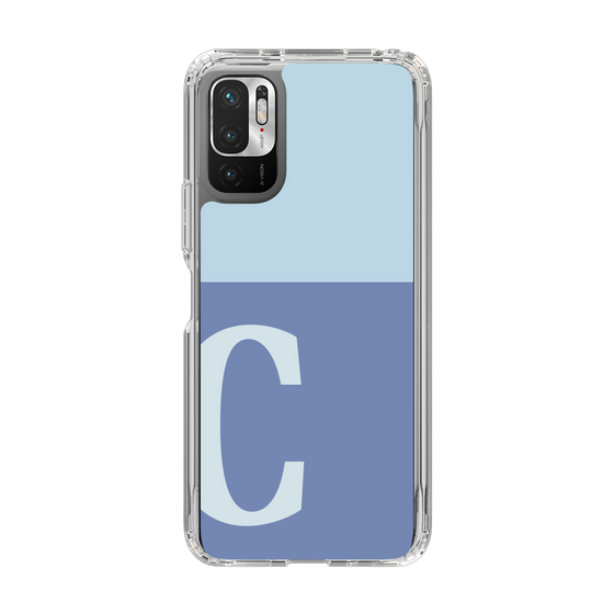 Slim Protection Case［ Original - initial two tone - C blue ］