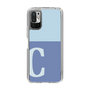 Slim Protection Case［ Original - initial two tone - C blue ］