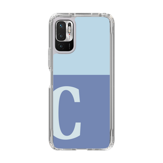 Slim Protection Case［ Original - initial two tone - C blue ］
