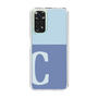 Slim Protection Case［ Original - initial two tone - C blue ］