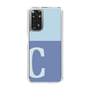 Slim Protection Case［ Original - initial two tone - C blue ］