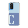 Slim Protection Case［ Original - initial two tone - C blue ］