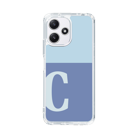 Slim Protection Case［ Original - initial two tone - C blue ］