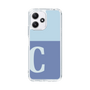 Slim Protection Case［ Original - initial two tone - C blue ］