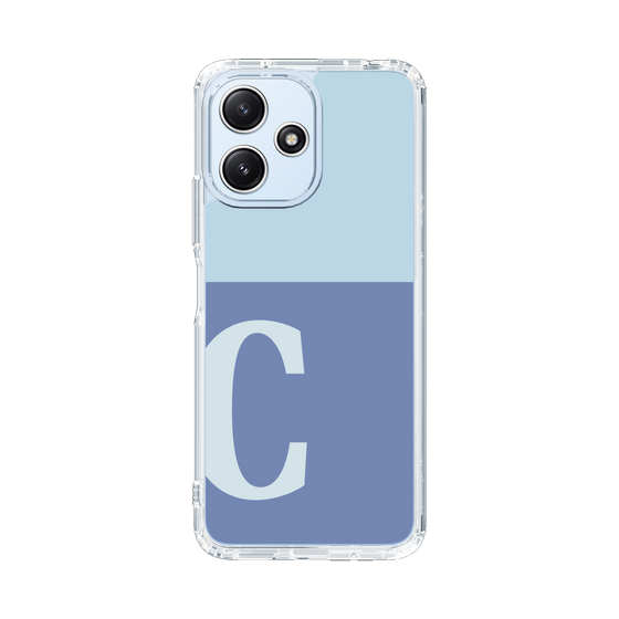 Slim Protection Case［ Original - initial two tone - C blue ］