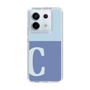 Slim Protection Case［ Original - initial two tone - C blue ］
