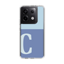 Slim Protection Case［ Original - initial two tone - C blue ］
