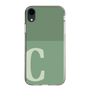 Slim Protection Case［ Original - initial two tone - C green ］