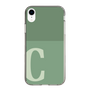Slim Protection Case［ Original - initial two tone - C green ］