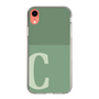 Slim Protection Case［ Original - initial two tone - C green ］