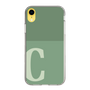 Slim Protection Case［ Original - initial two tone - C green ］