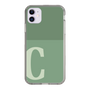 Slim Protection Case［ Original - initial two tone - C green ］