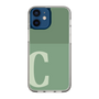Slim Protection Case［ Original - initial two tone - C green ］