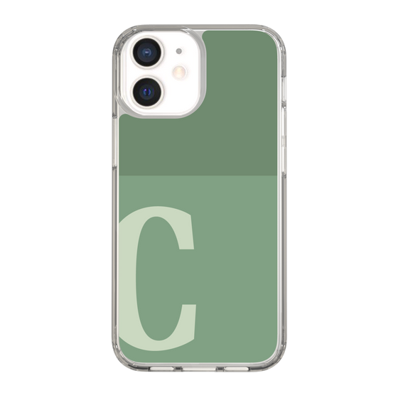 Slim Protection Case［ Original - initial two tone - C green ］