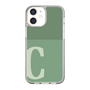 Slim Protection Case［ Original - initial two tone - C green ］