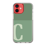 Slim Protection Case［ Original - initial two tone - C green ］