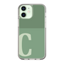 Slim Protection Case［ Original - initial two tone - C green ］