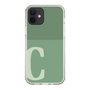 Slim Protection Case［ Original - initial two tone - C green ］