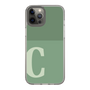 Slim Protection Case［ Original - initial two tone - C green ］