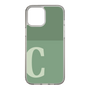 Slim Protection Case［ Original - initial two tone - C green ］