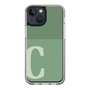 Slim Protection Case［ Original - initial two tone - C green ］