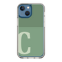 Slim Protection Case［ Original - initial two tone - C green ］