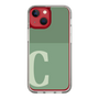 Slim Protection Case［ Original - initial two tone - C green ］