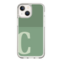 Slim Protection Case［ Original - initial two tone - C green ］