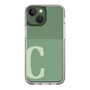 Slim Protection Case［ Original - initial two tone - C green ］
