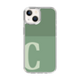 Slim Protection Case［ Original - initial two tone - C green ］