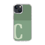 Slim Protection Case［ Original - initial two tone - C green ］