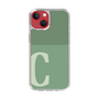 Slim Protection Case［ Original - initial two tone - C green ］